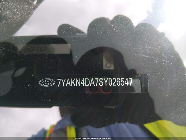 44766670 :رقم المزاد ، 7YAKN4DA7SY026547 vin ، 2025 Hyundai Ioniq 5 Sel مزاد بيع