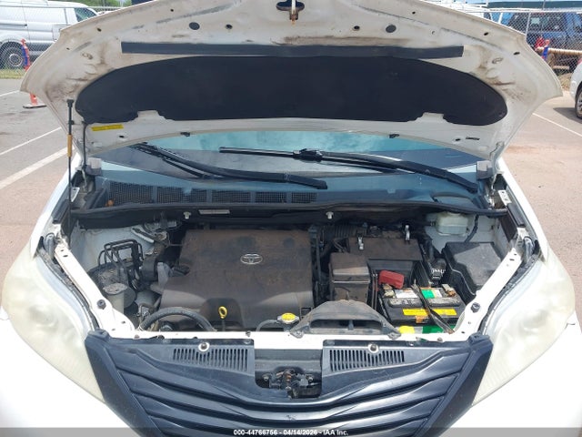 Aukcja sprzedaży 2013 Toyota Sienna L V6 7 Passenger, vin: 5TDZK3DC6DS358374, numer aukcji: 44766756