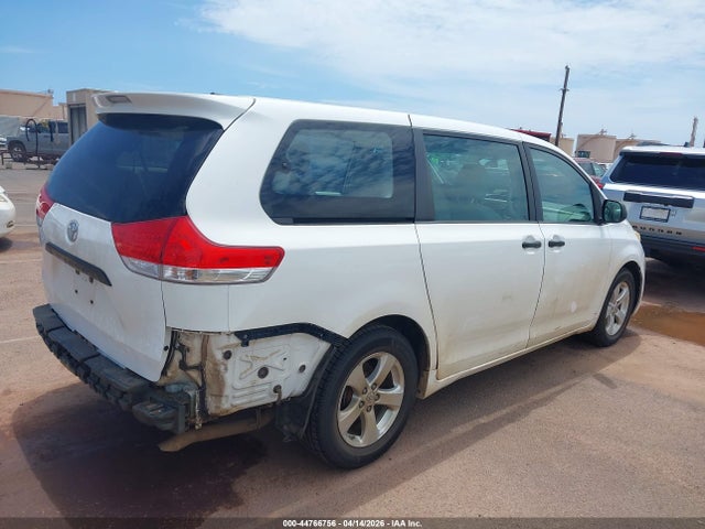 Aukcja sprzedaży 2013 Toyota Sienna L V6 7 Passenger, vin: 5TDZK3DC6DS358374, numer aukcji: 44766756