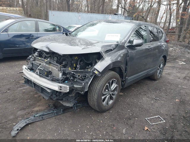 44766761 :رقم المزاد ، 5J6RW2H57MA004753 vin ، 2021 Honda Cr-v Awd Ex مزاد بيع