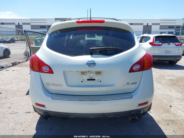 Auction sale of the 2010 Nissan Murano Le, vin: JN8AZ1MWXAW117781, lot number: 44766813