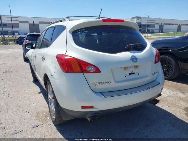 Auction sale of the 2010 Nissan Murano Le, vin: JN8AZ1MWXAW117781, lot number: 44766813