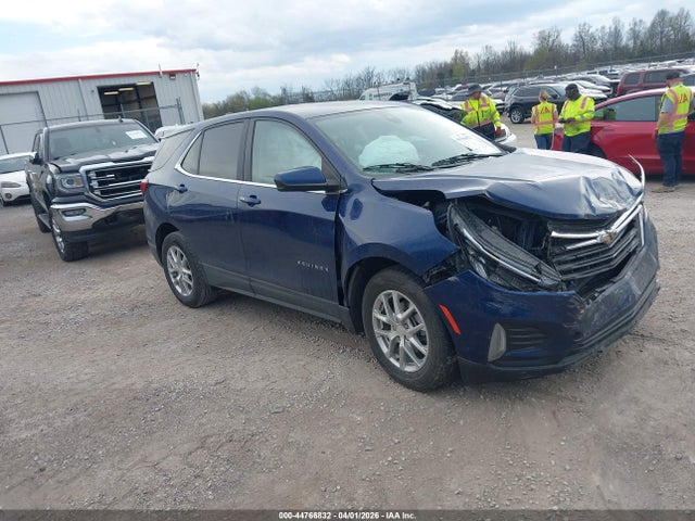2022 Chevrolet Equinox Fwd Lt მანქანა იყიდება აუქციონზე, vin: 3GNAXKEV0NL165239, აუქციონის ნომერი: 44766832