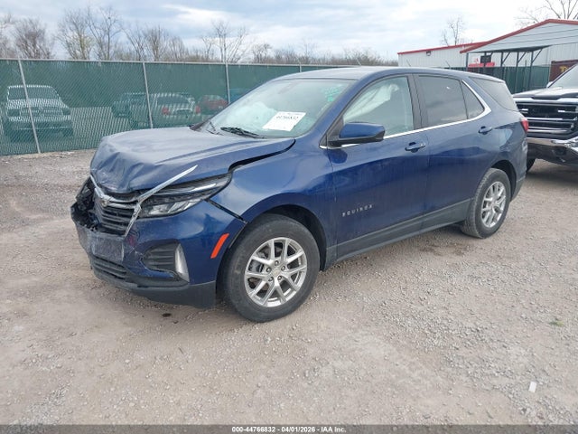44766832 :رقم المزاد ، 3GNAXKEV0NL165239 vin ، 2022 Chevrolet Equinox Fwd Lt مزاد بيع