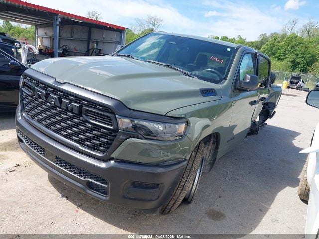 44766924 :رقم المزاد ، 1C6RRFGG8SN196415 vin ، 2025 Ram 1500 Tradesman  4x4 5'7 Box مزاد بيع