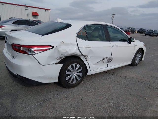 Продаж на аукціоні авто 2020 Toyota Camry Le Hybrid, vin: 4T1L31AK1LU523398, номер лоту: 44766960