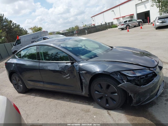 2025 Tesla Model 3 Long Range Rear-wheel Drive/standard Rear-wheel Drive მანქანა იყიდება აუქციონზე, vin: 5YJ3E1EA3SF043385, აუქციონის ნომერი: 44766980