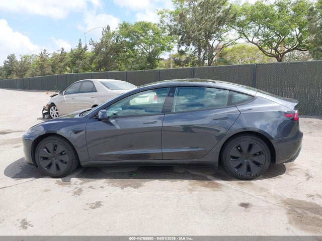 2025 Tesla Model 3 Long Range Rear-wheel Drive/standard Rear-wheel Drive მანქანა იყიდება აუქციონზე, vin: 5YJ3E1EA3SF043385, აუქციონის ნომერი: 44766980