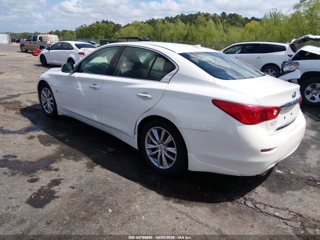 2014 Infiniti Q50 Premium მანქანა იყიდება აუქციონზე, vin: JN1BV7APXEM674027, აუქციონის ნომერი: 44766988