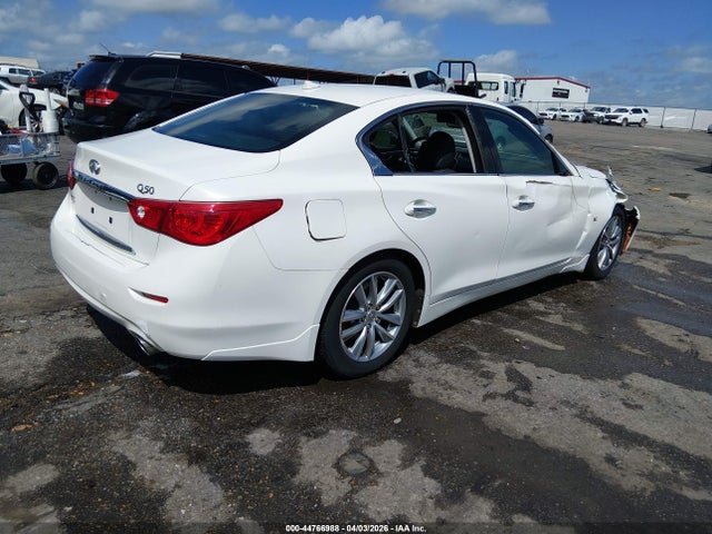 2014 Infiniti Q50 Premium მანქანა იყიდება აუქციონზე, vin: JN1BV7APXEM674027, აუქციონის ნომერი: 44766988