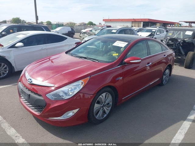 Hyundai Sonata Hybrid Limited 2014 KMHEC4A40EA113059 Image 2