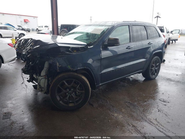 44767107 :رقم المزاد ، 1C4RJFBG1MC779107 vin ، 2021 Jeep Grand Cherokee 80th Anniversary 4x4 مزاد بيع