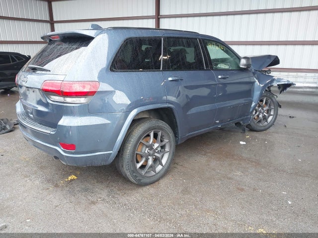 44767107 :رقم المزاد ، 1C4RJFBG1MC779107 vin ، 2021 Jeep Grand Cherokee 80th Anniversary 4x4 مزاد بيع