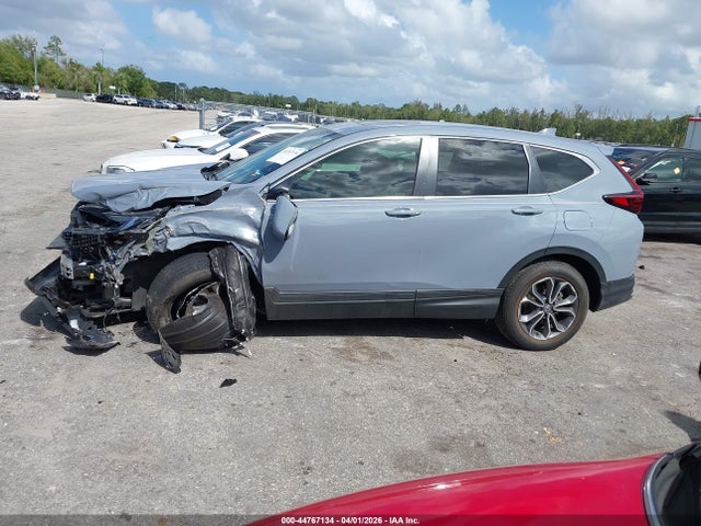 44767134 :رقم المزاد ، 7FARW1H5XME013281 vin ، 2021 Honda Cr-v 2wd Ex مزاد بيع