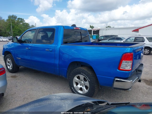 44767140 :رقم المزاد ، 1C6RREFT6LN306517 vin ، 2020 Ram 1500 Big Horn  4x2 5'7 Box مزاد بيع