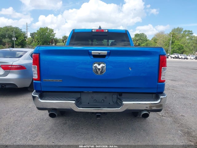 44767140 :رقم المزاد ، 1C6RREFT6LN306517 vin ، 2020 Ram 1500 Big Horn  4x2 5'7 Box مزاد بيع