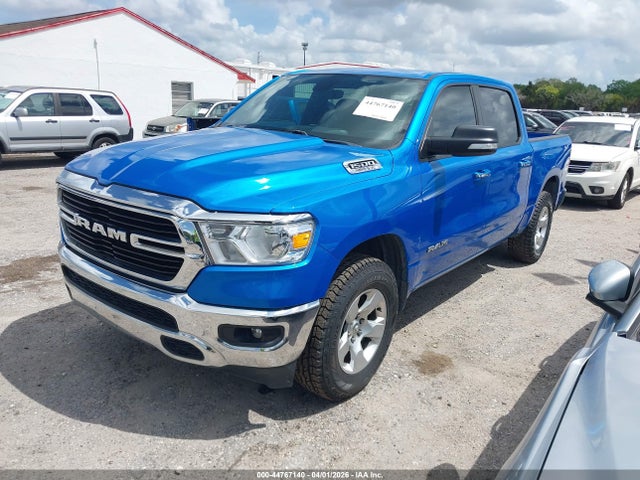 44767140 :رقم المزاد ، 1C6RREFT6LN306517 vin ، 2020 Ram 1500 Big Horn  4x2 5'7 Box مزاد بيع
