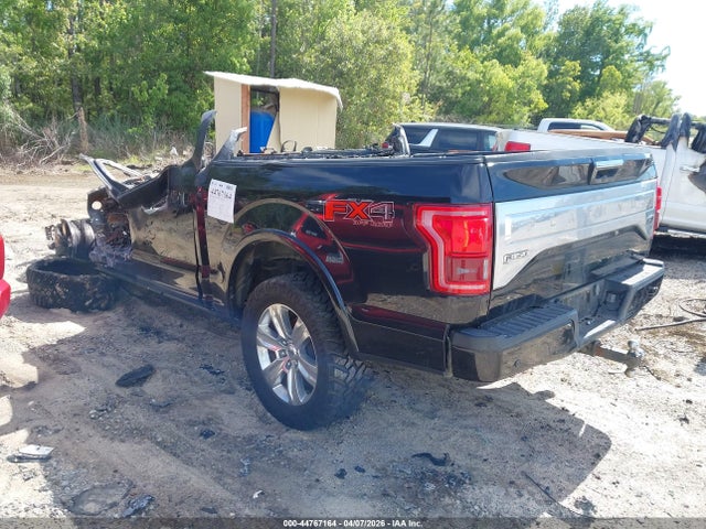 44767164 :رقم المزاد ، 1FTEW1EG0FFC86129 vin ، 2015 Ford F-150 Platinum مزاد بيع