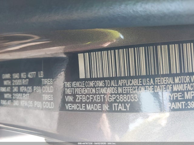 2016 FIAT 500X ZFBCFXBT1GP388033 Photo 8