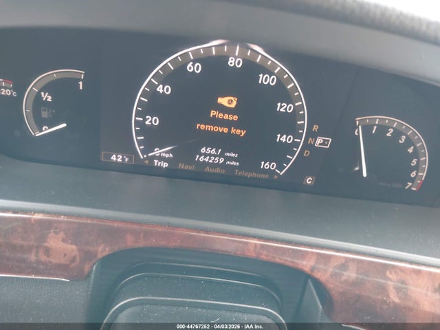 44767252 :رقم المزاد ، WDDNG71X97A112585 vin ، 2007 Mercedes-benz S 550 مزاد بيع