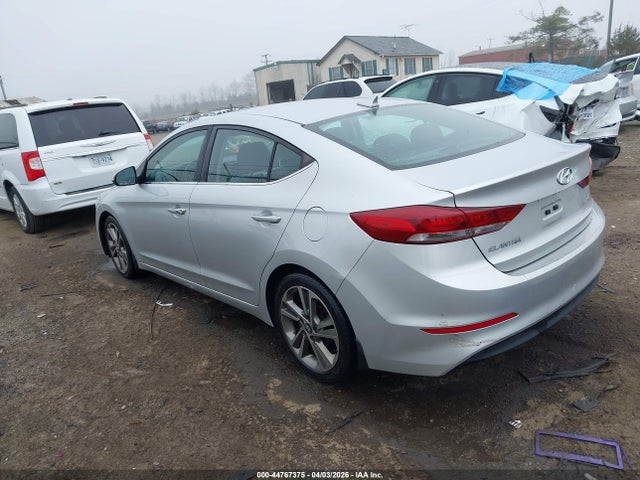 Продажа на аукционе авто 2018 Hyundai Elantra Limited, vin: 5NPD84LFXJH215780, номер лота: 44767375