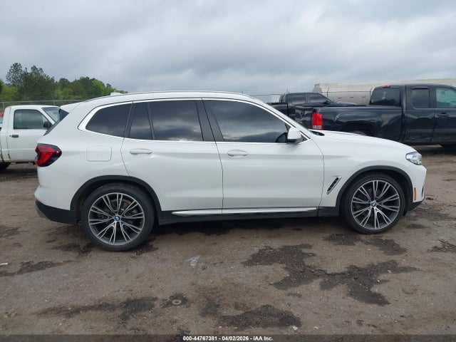 Aukcja sprzedaży 2022 Bmw X3 Sdrive30i, vin: 5UX43DP08N9K50738, numer aukcji: 44767381