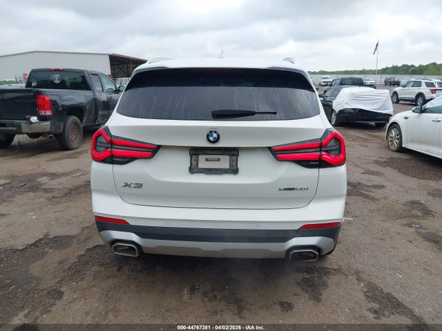 Aukcja sprzedaży 2022 Bmw X3 Sdrive30i, vin: 5UX43DP08N9K50738, numer aukcji: 44767381