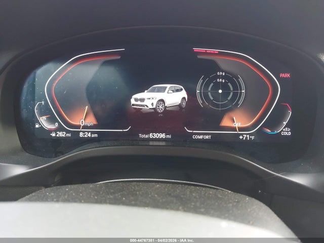 Aukcja sprzedaży 2022 Bmw X3 Sdrive30i, vin: 5UX43DP08N9K50738, numer aukcji: 44767381