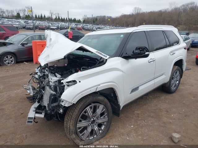2024 Toyota Sequoia Capstone მანქანა იყიდება აუქციონზე, vin: 7SVAAABAXRX025060, აუქციონის ნომერი: 44767409