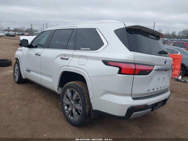 2024 Toyota Sequoia Capstone მანქანა იყიდება აუქციონზე, vin: 7SVAAABAXRX025060, აუქციონის ნომერი: 44767409