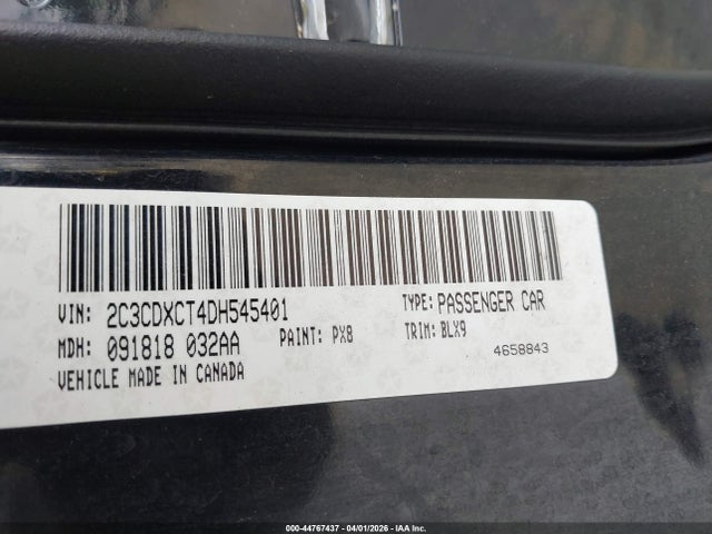 Aukcja sprzedaży 2013 Dodge Charger R/t Plus, vin: 2C3CDXCT4DH545401, numer aukcji: 44767437