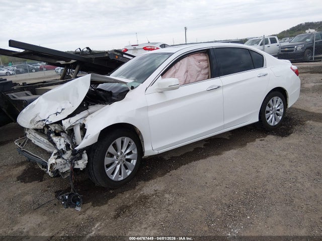 44767449 :رقم المزاد ، 1HGCR3F84FA028048 vin ، 2015 Honda Accord Ex-l V-6 مزاد بيع