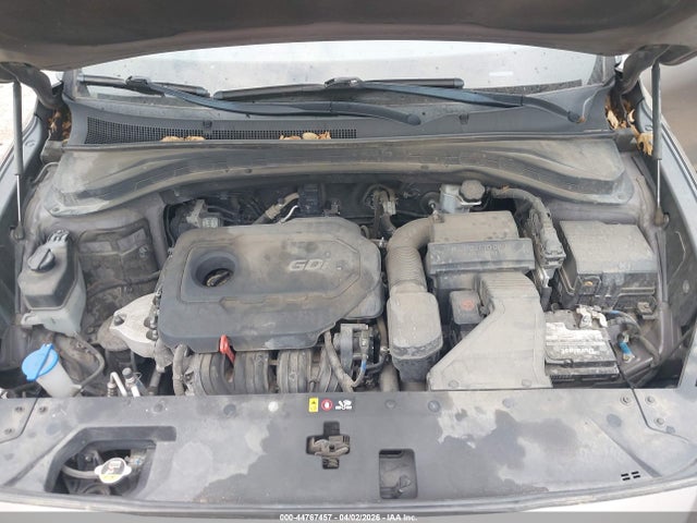 2019 Hyundai Santa Fe Se მანქანა იყიდება აუქციონზე, vin: 5NMS2CAD3KH078734, აუქციონის ნომერი: 44767457