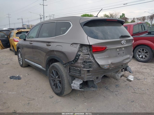 2019 Hyundai Santa Fe Se მანქანა იყიდება აუქციონზე, vin: 5NMS2CAD3KH078734, აუქციონის ნომერი: 44767457