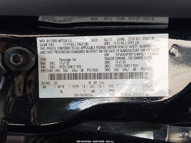 2017 FORD C-MAX ENERGI 1FADP5FU4HL113454 Photo 8