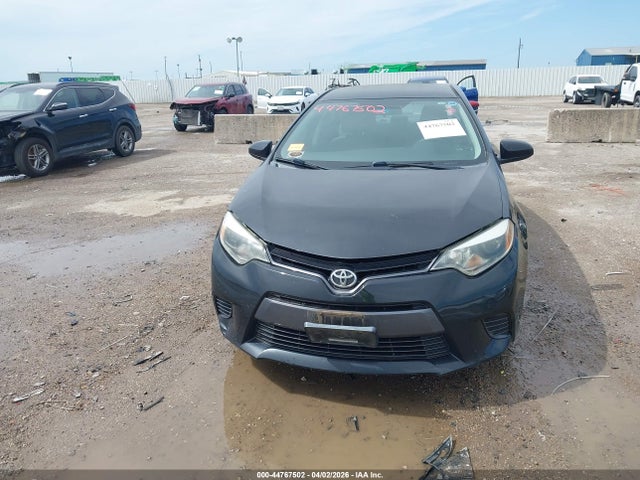 Продажа на аукционе авто 2016 Toyota Corolla Le, vin: 5YFBURHE3GP566056, номер лота: 44767502