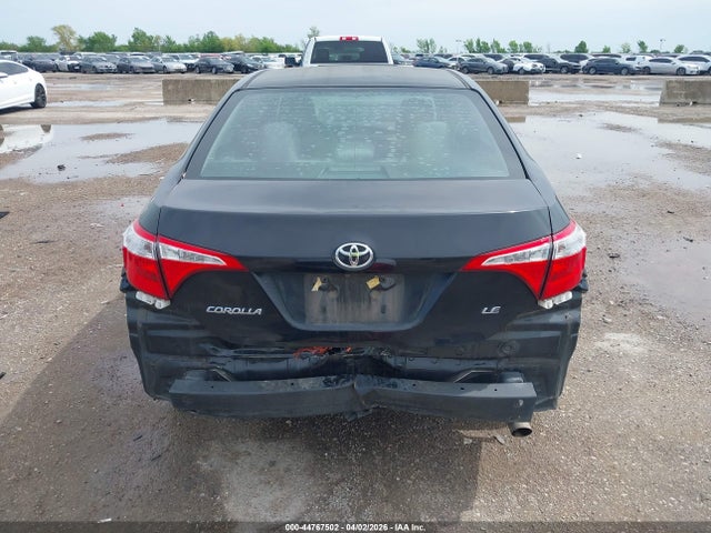 Продажа на аукционе авто 2016 Toyota Corolla Le, vin: 5YFBURHE3GP566056, номер лота: 44767502
