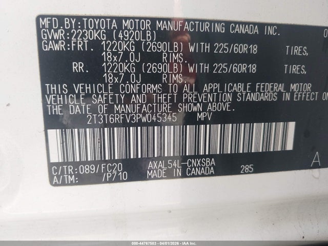 Toyota Rav4 Hybrid Se 2023 2T3T6RFV3PW045345 Image 9