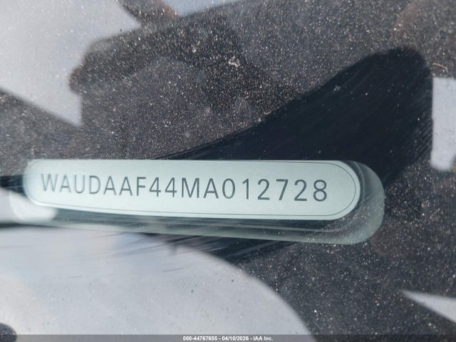 Продаж на аукціоні авто 2021 Audi A4 Premium 45 Tfsi S Line Quattro S Tronic, vin: WAUDAAF44MA012728, номер лоту: 44767655