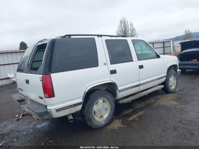 Aukcja sprzedaży 1999 Gmc Yukon Slt Cmi, vin: 1GKEK13R0XJ773589, numer aukcji: 44767738