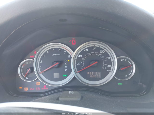 2005 Subaru Legacy 2.5i მანქანა იყიდება აუქციონზე, vin: 4S3BP616657349088, აუქციონის ნომერი: 44767742