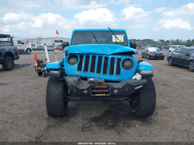 Auction sale of the 2021 Jeep Wrangler Unlimited 80th Anniversary 4x4, vin: 1C4HJXDG2MW636924, lot number: 44767749