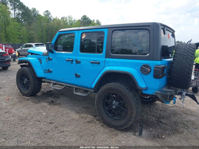 Auction sale of the 2021 Jeep Wrangler Unlimited 80th Anniversary 4x4, vin: 1C4HJXDG2MW636924, lot number: 44767749