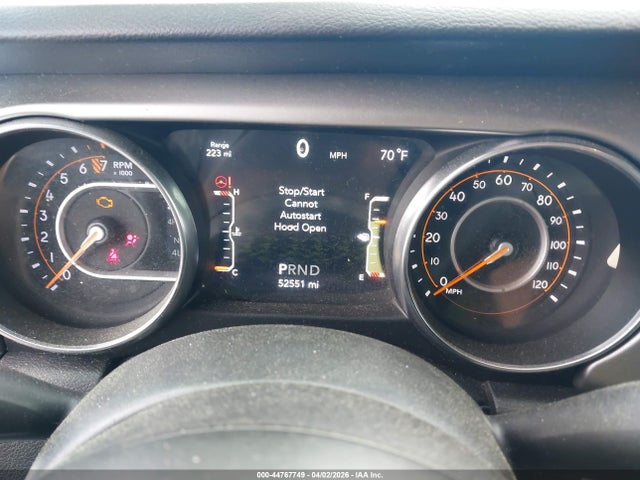 Auction sale of the 2021 Jeep Wrangler Unlimited 80th Anniversary 4x4, vin: 1C4HJXDG2MW636924, lot number: 44767749