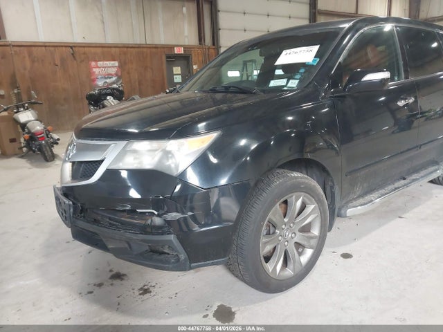 44767758 :رقم المزاد ، 2HNYD2H52AH529640 vin ، 2010 Acura Mdx Advance Package مزاد بيع