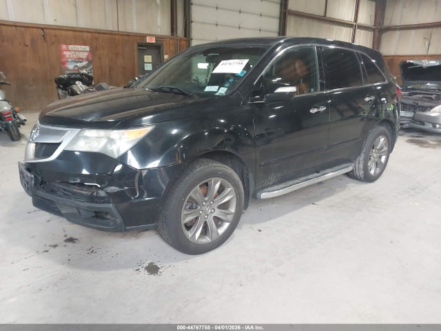 44767758 :رقم المزاد ، 2HNYD2H52AH529640 vin ، 2010 Acura Mdx Advance Package مزاد بيع