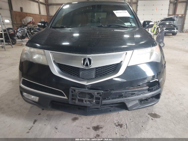 44767758 :رقم المزاد ، 2HNYD2H52AH529640 vin ، 2010 Acura Mdx Advance Package مزاد بيع