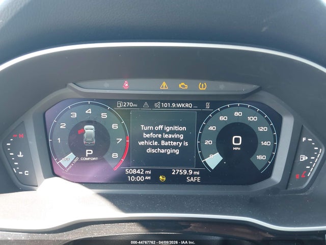 44767762 :رقم المزاد ، WA1DECF30N1091157 vin ، 2022 Audi Q3 Premium 45 Tfsi S Line Quattro Tiptronic مزاد بيع