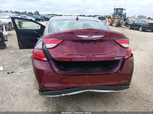 2017 Chrysler 200 Limited Platinum მანქანა იყიდება აუქციონზე, vin: 1C3CCCAB4HN506181, აუქციონის ნომერი: 44767817