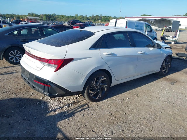 44767847 :رقم المزاد ، KMHLP4DG5RU649656 vin ، 2024 Hyundai Elantra Limited مزاد بيع